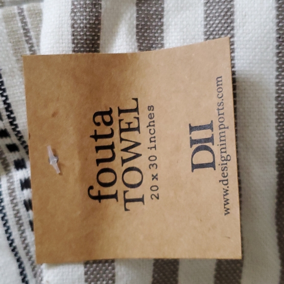 New Fouta Kitchen Hand Towel 100% Cotton Fringe - Picture 9 of 9